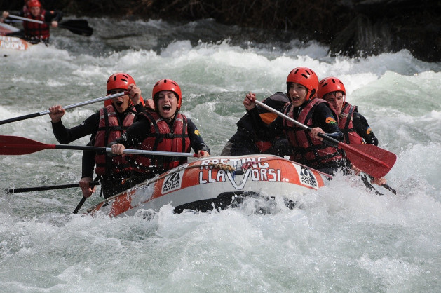 Rafting en el río Noguera 3