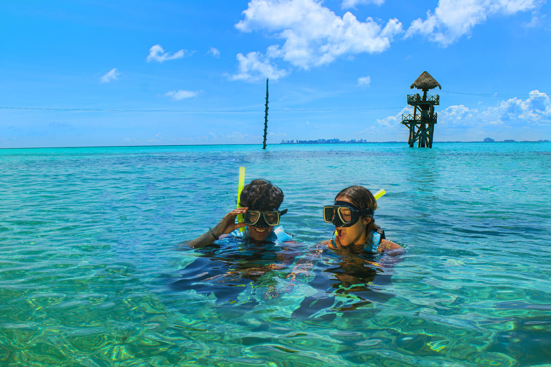 Snorkel en cancun