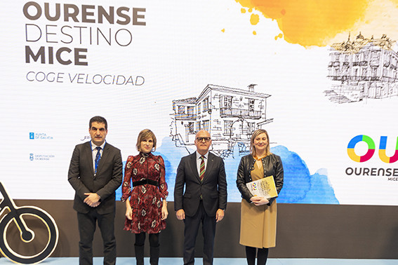 Gabriel Alén, Nava Castro, Manuel Baltar y Emma González