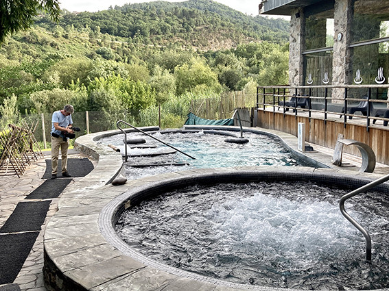 Rodaje en Ourense de Amazing Spa Towns of Europe  1