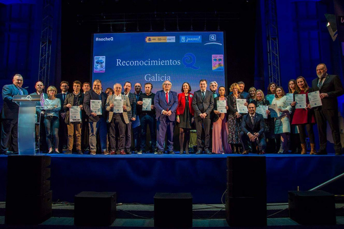 Premios Q. Acto de entrega.